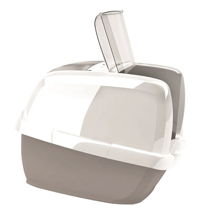 Imac – Maison de toilette pour chat Maddy – Taupe – XXL – 62 x 49,5 x 47,5 cm - Caractéristiques