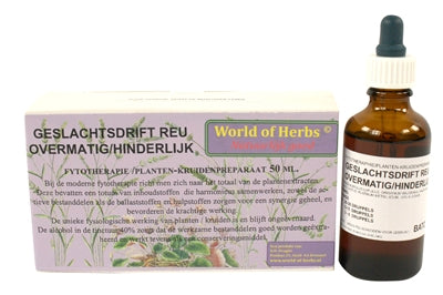World of Herbs – Phytothérapie – Solution Régulation de la Libido pour chien mâle – 50 ml - Caractéristiques