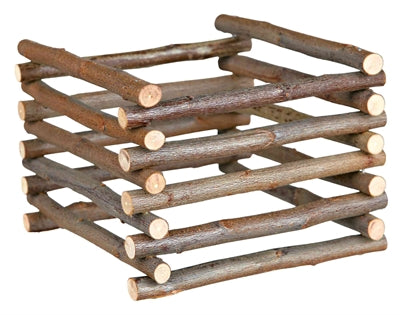 Trixie – Accessoire pour rongeur - Natural Living – Râtelier à foin – 15 x 15 x 11 cm - Caractéristiques