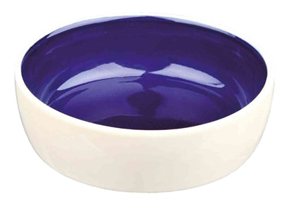 Trixie – Gamelle pour chat et chien – Céramique Crème / Bleu – 13 cm - Caractéristiques