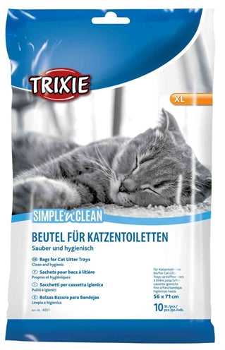 Trixie – Accessoire pour chat – Sacs à litière Simple'N'Clean – 71x56 cm - Caractéristiques