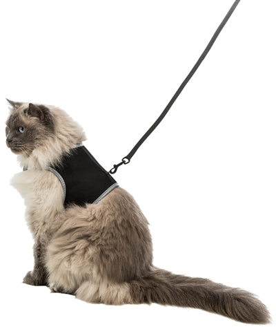 Trixie Kattentuig Soft Met Riem Assorti 24-42 Cmx1,2 Mtr