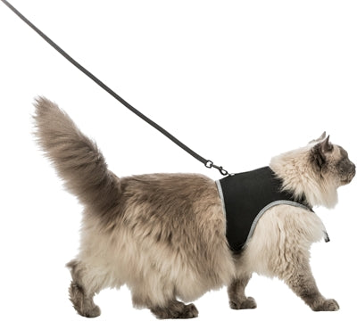 Trixie Kattentuig Soft Met Riem Assorti 24-42 Cmx1,2 Mtr