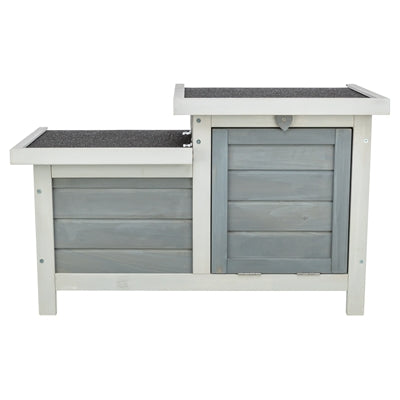 Trixie Knaagdierhuis Met 2 Ingangen Grijs / Wit 70X45X43 Cm