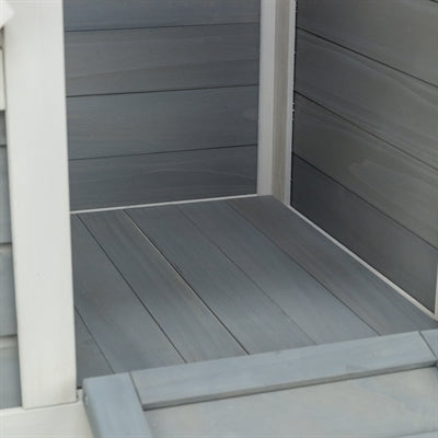 Trixie Knaagdierhuis Met 2 Ingangen Grijs / Wit 70X45X43 Cm