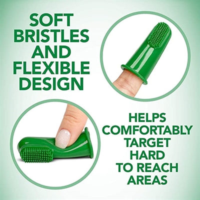 Vet's Best – Brosse à dents pour chien et chat – Brosse à dents à doigt – 5 pièces - Caractéristiques