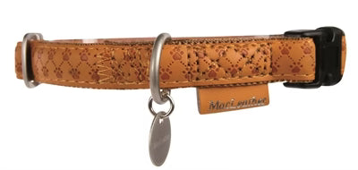 Zolux – Collier pour chien – Mac Leather brun