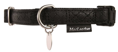 Zolux – Collier pour chien – Collier Mac Leather - noir - Caractéristiques