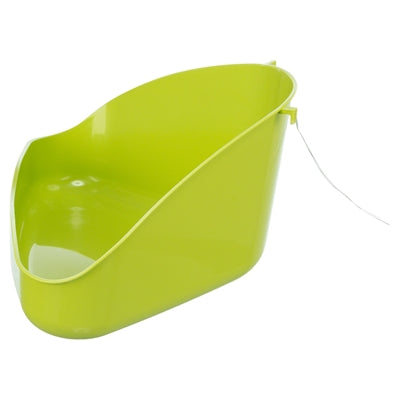 Trixie – Accessoire pour rongeur – Bac d'angle pour cage – 36 x 21 x 30 cm - Coloris aléatoire - Caractéristiques