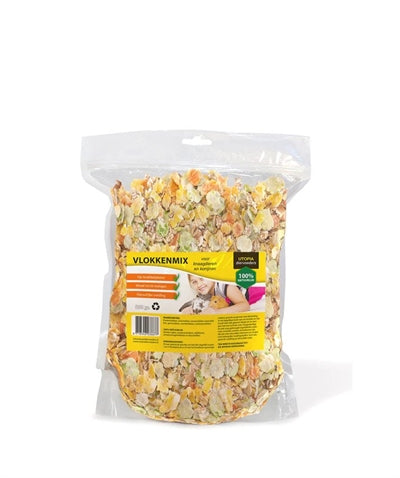 Utopia – Friandises pour rongeur – Mélange de flocons – 550 g - Caractéristiques