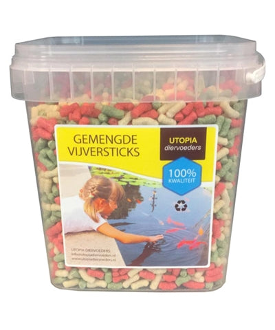 Utopia Gemengde Vijversticks 1200 Gr