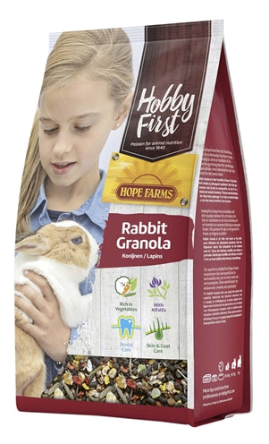 HobbyFirst Hopefarms – Aliment pour lapin – Granola – 2 kg - Caractéristiques