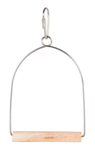 Trixie – Jouet pour oiseau – Balançoire en bois – 8 x 15 cm - Caractéristiques