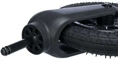 Trixie – Accessoire pour chien pour vélo – Roue avant pour remorque pliable grise - Caractéristiques