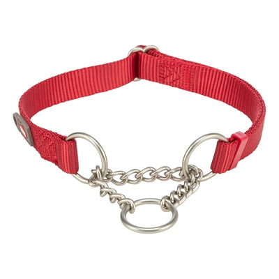 Trixie – Collier pour chien – Collier semi-étrangleur Premium – Rouge - Caractéristiques