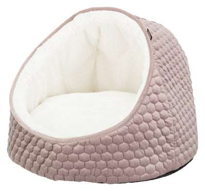 Trixie – Panier pour chien et chat – Igloo Livia rose / crème – 45 x 45 x 33 cm - Caractéristiques