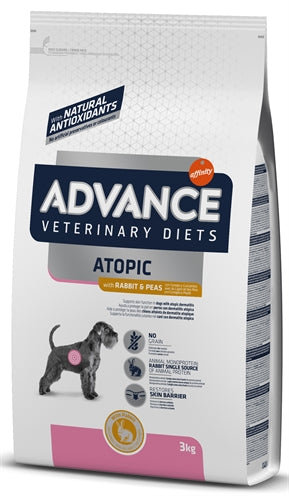 Advance Veterinary Diet Dog Atopic Gevoelige Huid Graanvrij / Derma 3 Kg