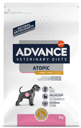 Advance Veterinary Diets – Croquettes pour chien – Sans Céréales Peau Sensible Atopic - Caractéristiques