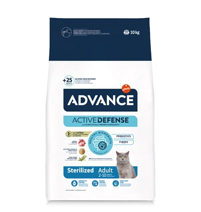 Advance Cat Sterilized Turkey 15 Kg