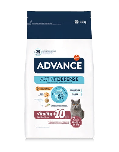 Advance Cat Sterilized Sensitive Senior 10+ 10 Kg
