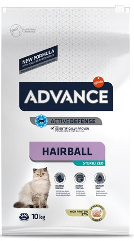 Advance – Croquettes pour chat – Stérilisé - Boule de poils - Caractéristiques