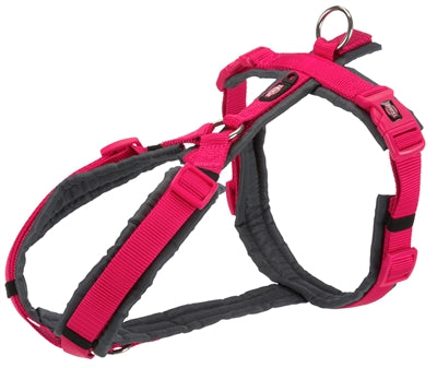 Trixie Hondentuig Premium Trekking Fuchsia / Grijs 36-44X1,5 Cm