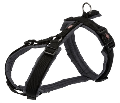 Trixie – Harnais pour chien – Harnais Premium Trekking noir et gris - Caractéristiques