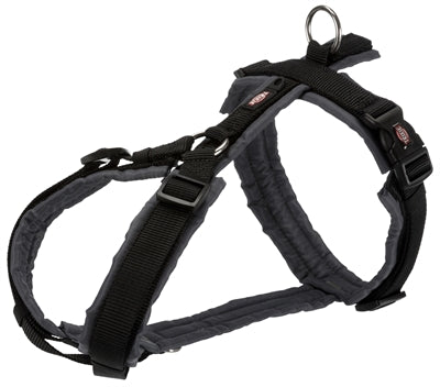 Trixie Hondentuig Premium Trekking Zwart / Grijs 36-44X1,5 Cm