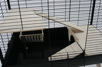 Zolux Knaagdierkooi Neo Muki Zwart 78X48X87,5 Cm