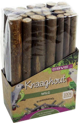 Esve – Bois à ronger pour oiseau – Saule naturel – 10 cm - Caractéristiques