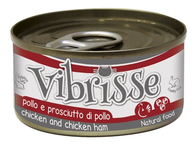 Vibrisse – Aliment humide pour chat – Poulet et jambon de poulet – 1,68 kg - Caractéristiques