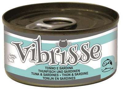 Vibrisse – Aliment humide pour chat – Thon et sardines – 1,68 kg - Caractéristiques