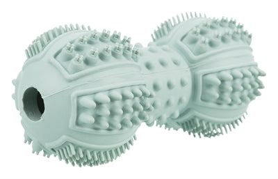 Trixie – Jouet pour chien – Haltère de dentition Junior en caoutchouc naturel – 9 cm - Coloris aléatoire - Caractéristiques