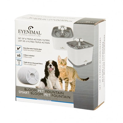 Eyenimal Filters Voor Bloom En Smart Bloom Drinkfontein 6 St