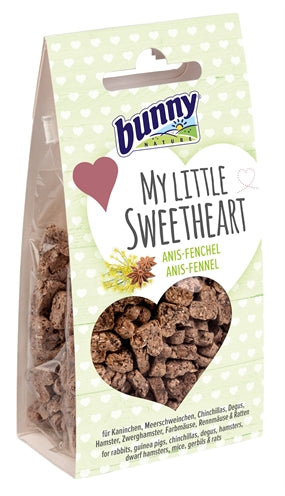 Bunny Nature – Friandises pour rongeur – My Little Sweetheart Anis et Fenouil – 30 g - Caractéristiques