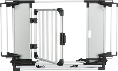 Trixie Kofferbak Hek Aluminium / Kunststof Grijs / Zwart 94-114X69 Cm