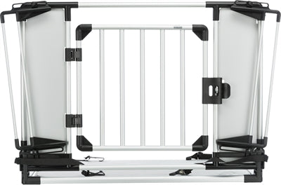 Trixie Kofferbak Hek Aluminium / Kunststof Grijs / Zwart 94-114X69 Cm