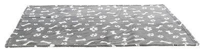 Trixie Hondendeken Kenny Fleece Bot / Pootjes Grijs 150X100 Cm