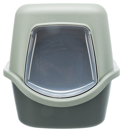 Trixie Be Eco – Maison de toilette pour chat Vico – Anthracite et Vert – 56 x 40 x 40 cm - Caractéristiques