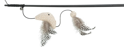 Trixie – Jouet pour chat – Canne à pêche avec poisson XXL et herbe à chat – 65 cm - Caractéristiques
