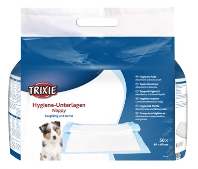 Trixie – Tapis d'éducation pour chien – Alèse d'apprentissage pour chiot – 60 x 60 cm - Caractéristiques