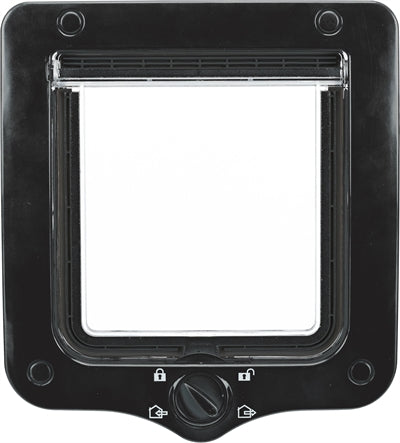 Trixie – Chatière à 4 positions – Avec 2 tunnels d'extension – Noir – 20 x 22 cm - Caractéristiques