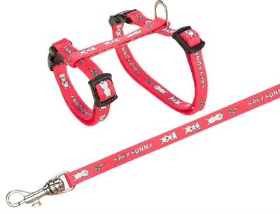 Trixie Konijnentuig Met Riem Baby Bunny Assorti 20-33X0,8+125 Cm