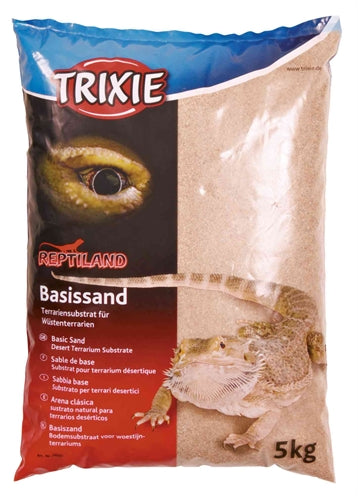 Trixie Reptiland Basiszand Voor Woestijnterraria Geel 5 Kg