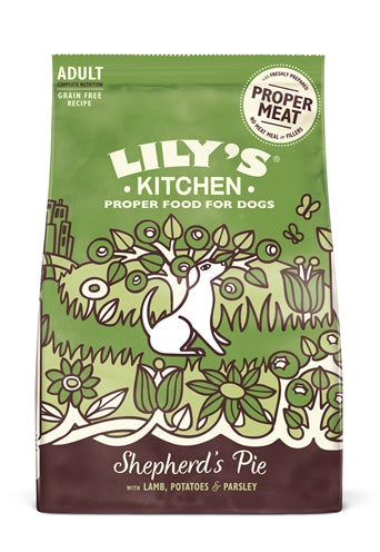 Lily's Kitchen – Croquettes sans céréales pour chien – Hachis Parmentier à l'agneau – 7 kg - Caractéristiques