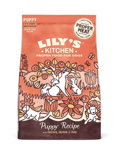 Lily's Kitchen – Croquettes sans céréales pour chiot – Poulet & Saumon – 7 kg - Caractéristiques