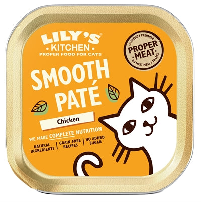 Lily's Kitchen Cat Smooth Pate Chicken 19X85 Gr