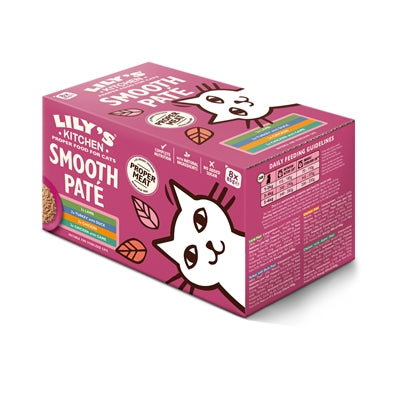 Lily's Kitchen – Aliment humide pour chat – Pâtée onctueuse multi pack – 680 g - Caractéristiques