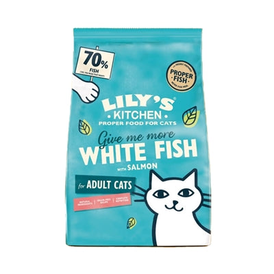 Lily's Kitchen Cat White Fish / Salmon 800 Gr