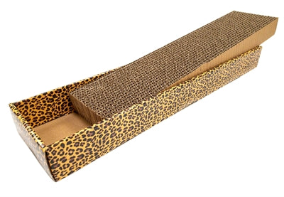 Croci – Griffoir pour chat – Planche en carton Léopard – 48 x 12,5 x 5 cm - Caractéristiques
